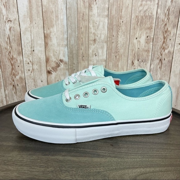 Vans Authentic Pro Aqua Haze Sneaker Size 9 Women - Picture 4 of 10